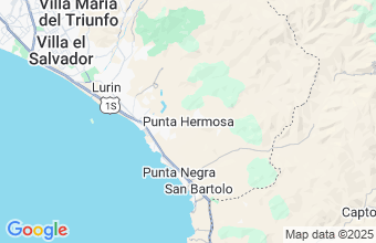 Map of Punta Hermosa