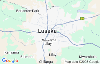 Map of Lusaka