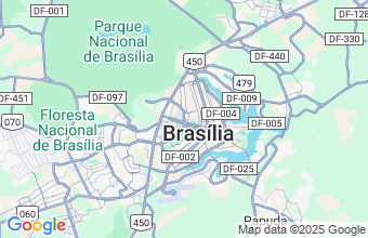 Map of Brasilia