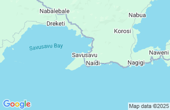 Map of Savusavu