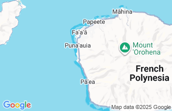 Map of Punaauia