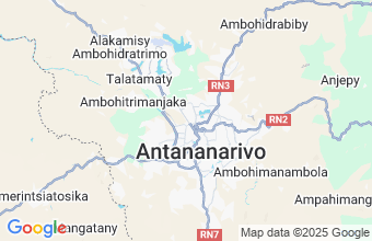 Map of Antananarivo