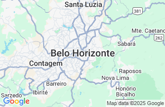 Map of Belo Horizonte