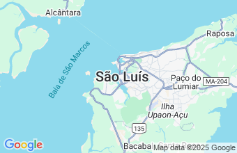 Map of Sao Luis