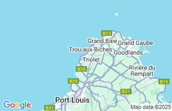 Map of Pointe Aux Piments