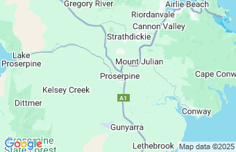 Map of PROSERPINE
