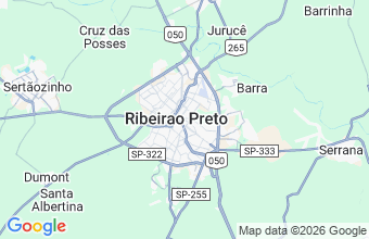 Map of Ribeirao Preto