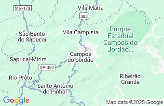 Map of Campos Do Jordao
