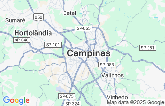 Map of Campinas