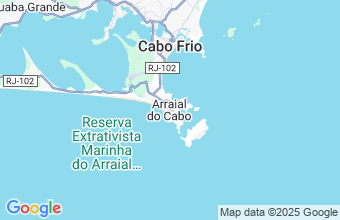 Map of PRAIA DO CABO