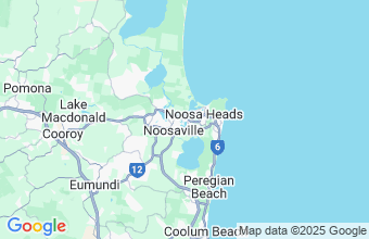 Map of Noosaville