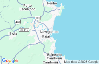 Map of NAVEGANTES