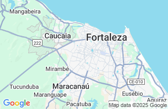 Map of Fortaleza