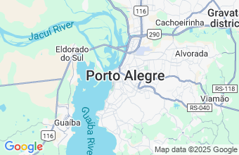 Map of Porto Alegre