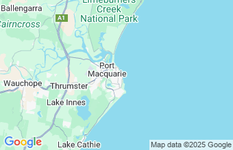 Map of Port Macquarie