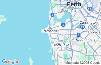 Map of Fremantle