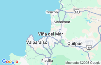 Map of Vina Del Mar