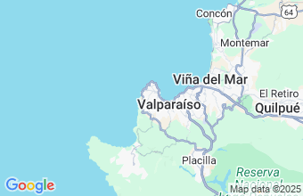 Map of Valparaiso
