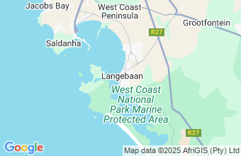 Map of Langebaan
