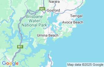 Map of Ettalong Beach