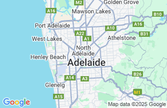 Map of Adelaide