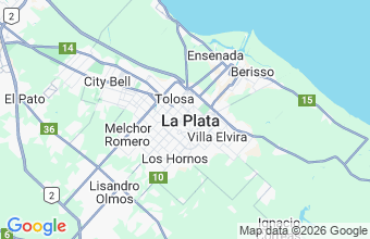 Map of La Plata
