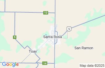 Map of SANTA ROSA