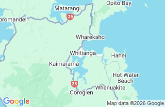 Map of Whitianga