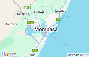 Map of Mombasa