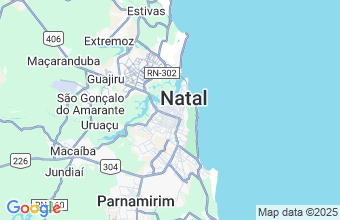 Map of Natal