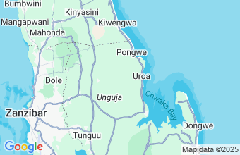 Map of Zanzibar