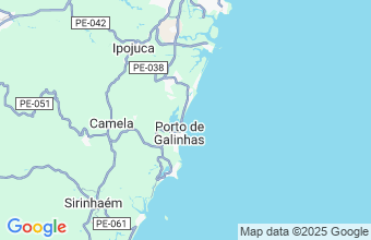 Map of Porto De Galinhas