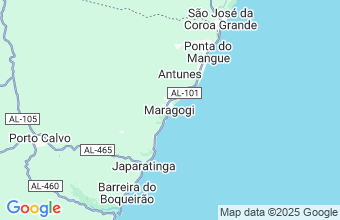 Map of Maragogi