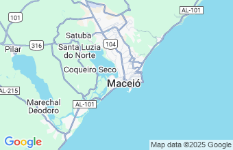 Map of Maceio
