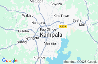Map of Kampala