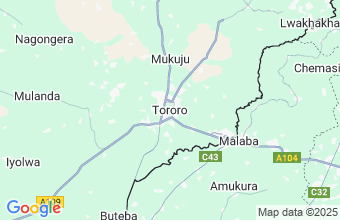 Map of Tororo