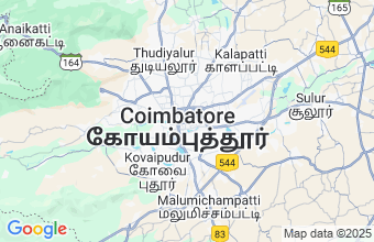 Map of Coimbatore