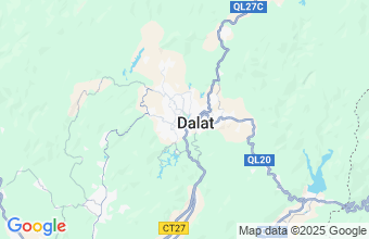 Map of Da Lat