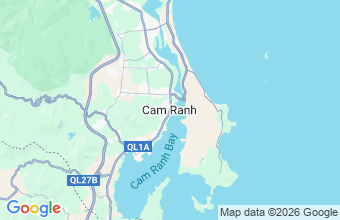 Map of Cam Ranh