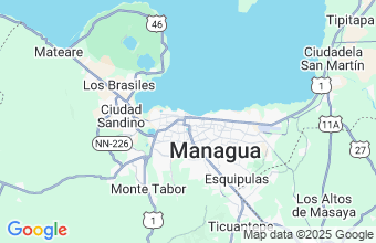 Map of Managua