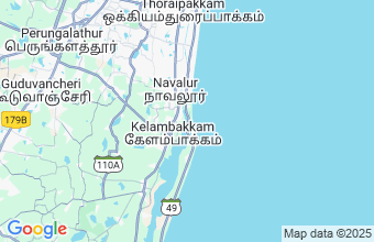Map of Muttukadu