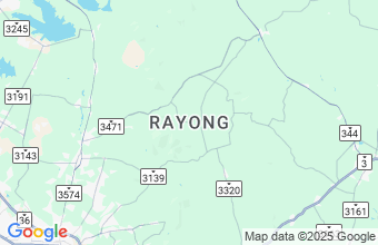 Map of Rayong