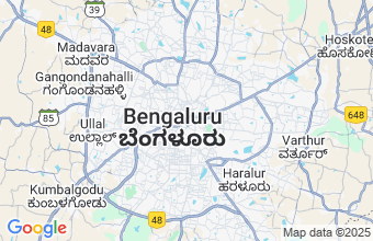 Map of Bengaluru