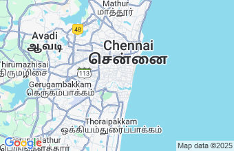 Map of Ponnampet