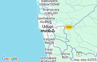 Map of Udupi