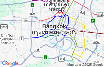 Map of Bangkok
