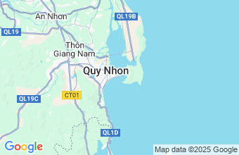 Map of Qui Nhon