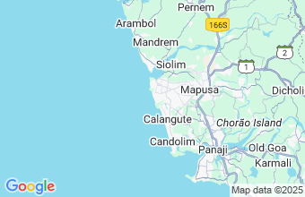 Map of Anjuna