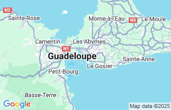 Map of Pointe A Pitre