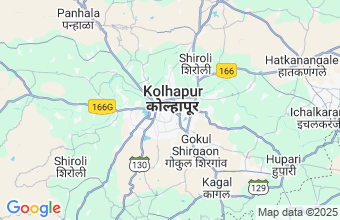 Map of Kolhapur